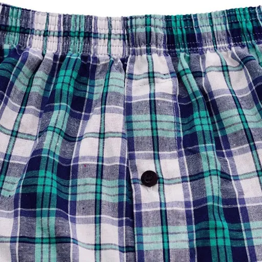 Title 10, Mens 1pc Cotton Arrow Boxers, Casual Plaid Pri...