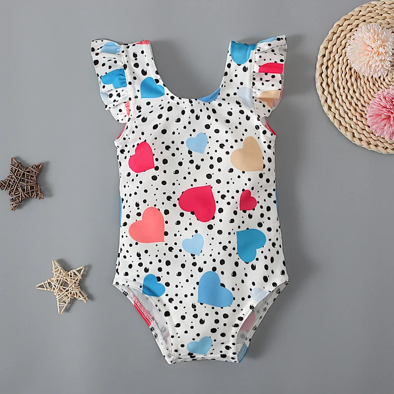 Kinder europäischer und amerikanischer Damen Badeanzug, trägerlos, einteilig, ideal für Schwimmen, Strandurlaub und Wassersport. — foto 3