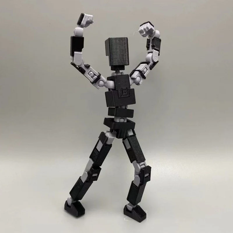 Multi Movable Joint Doll 3D Printing Mechanical Style Toy. Pose and play with endless possibilities, perfect for stop mo — photo 18