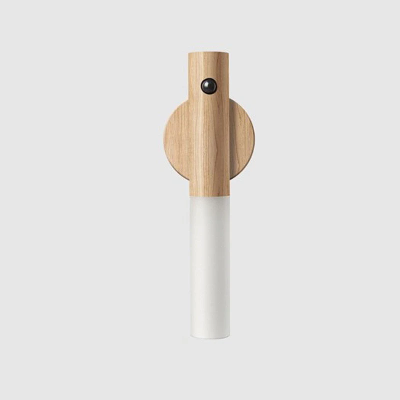 Title 12, Auto LED USB Magnetic Wood Wireless Night Light...