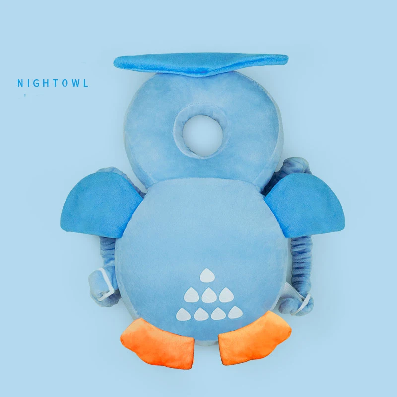 Travesseiro Anti-Queda para Bebê Proteção de Cabeça e Costas Confortável e Seguro Design Ergonômico Ideal para Dormir e Brincar Reduz Riscos de Quedas — foto 4