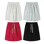Summer Simplicity Solid Color Casual Shorts Comfortable and Easygoing Perfect for Summer Everyday Wear and Outdoor Activ — photo 5