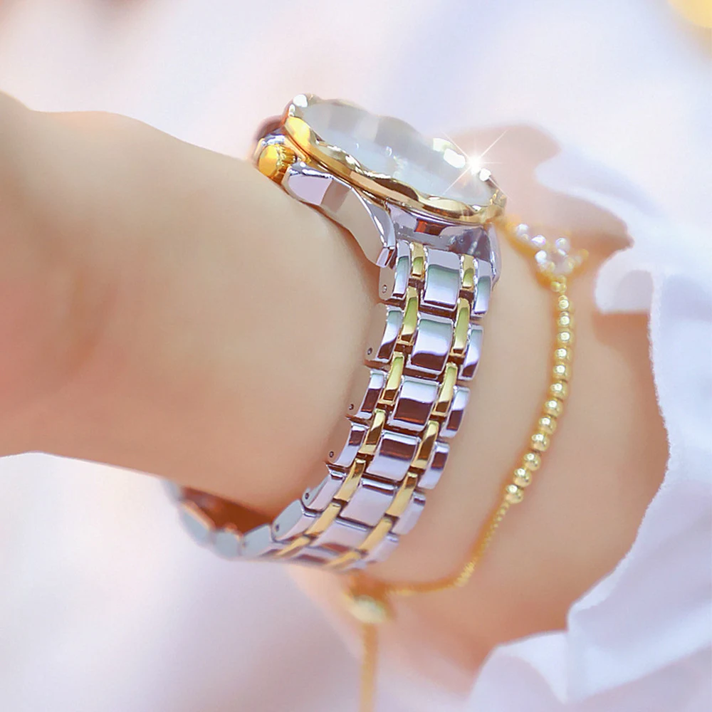 Luxury Luxury Full Diamond Steel Band Reloj — foto 4