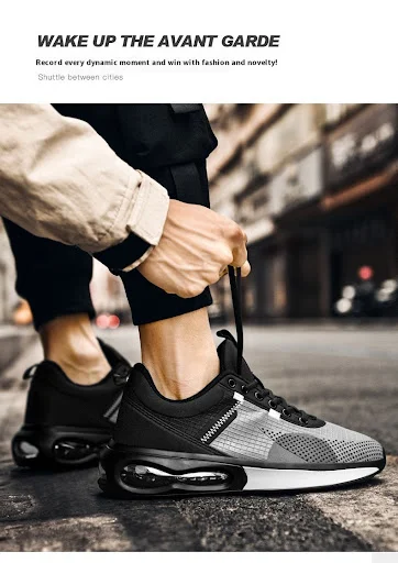 Title 20, Męskie Buty Sportowe z Otworzystą Siateczką i E...
