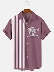 Erkek 3D Dijital Baskılı Hawaii Gömleği, Yazlık Günlük Moda. Rahat, nefes alabilen ve canlı tasarımlarla modern ve rahat bir görünüm sağlar. — Fotoğraf 11