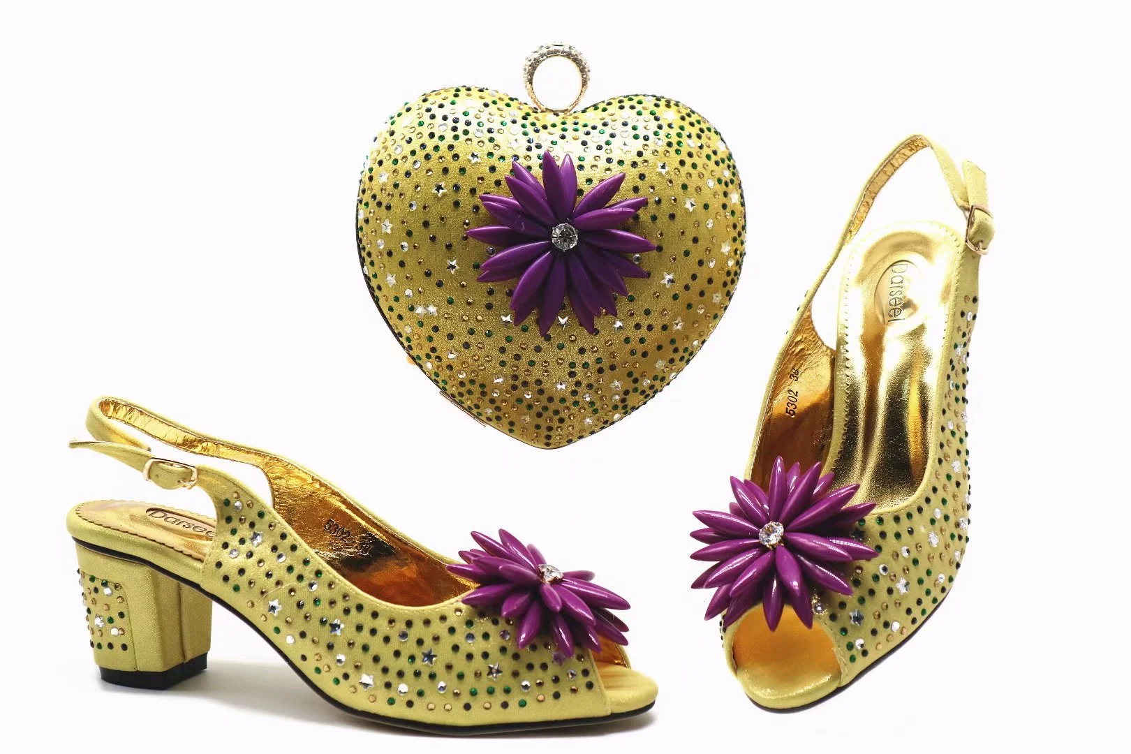 Title 3, Womens large size short heel fish mouth sandal...