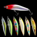 Luya Esca Biomimetica Falsa Matita Subacquea 70mm 14g Design Realistico per la Pesca. Cattura Pesci in Modo Efficace, Ideale per l'Uso Subacqueo. — foto 9