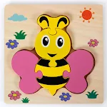 Brinquedos de madeira 3D infantis Quebra-cabeças de educação infantil Desenvolvem habilidades de resolução de problemas e coordenação motora — foto 6