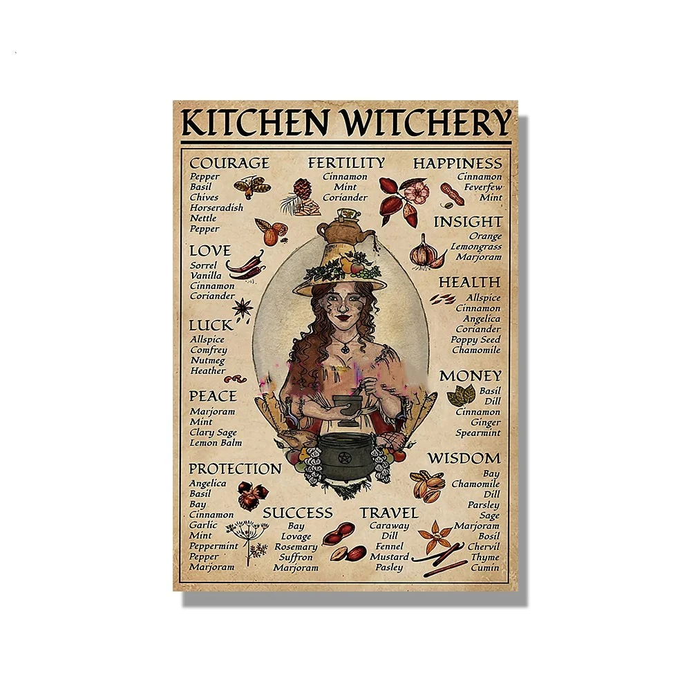 Pôster Itchcraft Witchery de Brujaria Mágica Nórdica engraçado, ideal para decoração com toque divertido e um toque de magia. — foto 8