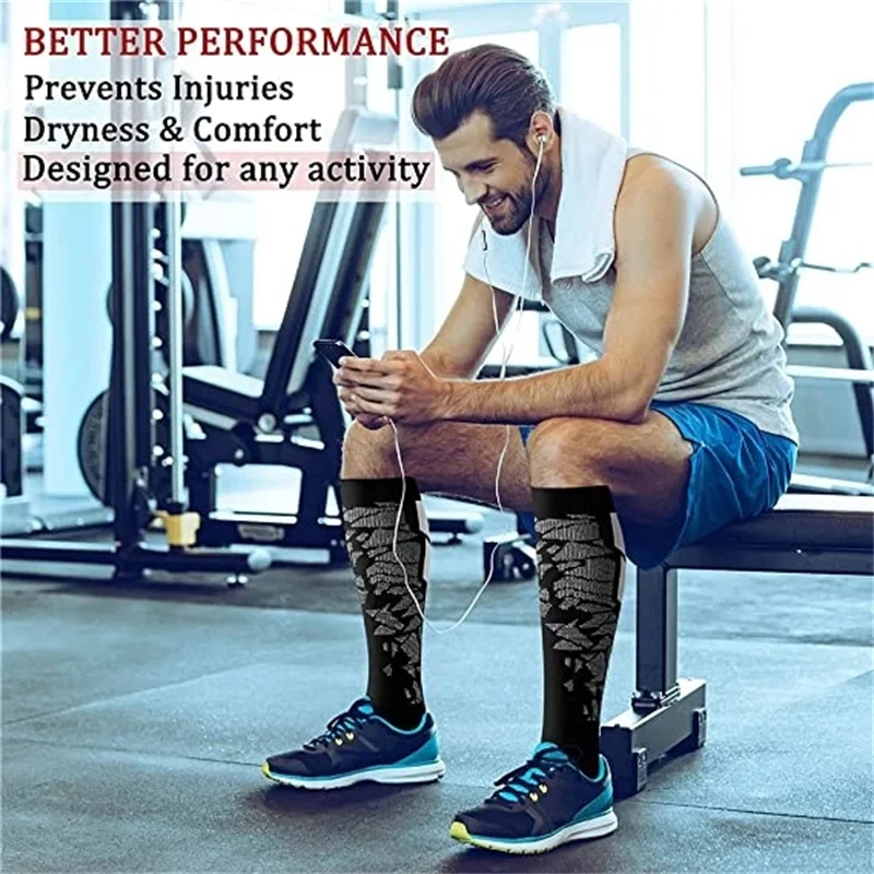 Title 5, New Compression Graduation Cross Training Runni...