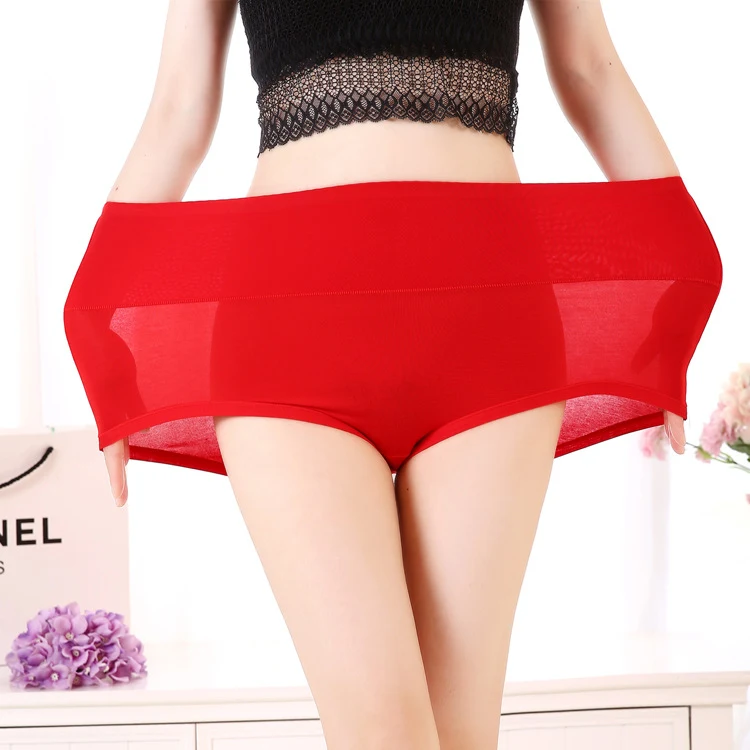 Title 10, Womens Underwear Soft Viscose Solid Color High...