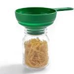 PP Plastic Folding Telescopic Kitchen Oil Jam Funnel. Compact, easy to use and store, perfect for transferring liquids a — photo 4