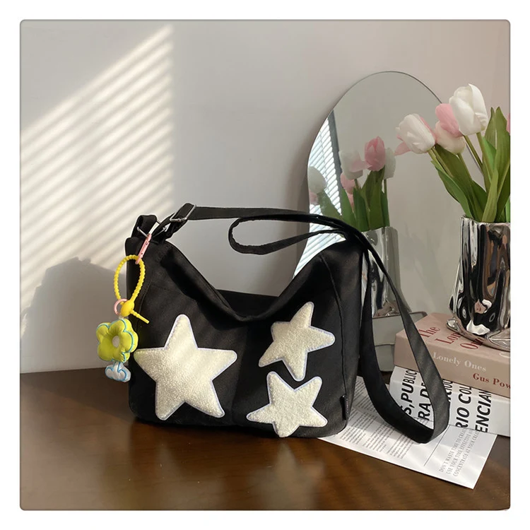 Borsa a Tracolla Semplice e Versatile di Grandi Dimensioni Ideale per Ogni Occasione Ampio Spazio per Tutto ciò che ti Serve Comoda ed Elegante. — foto 9
