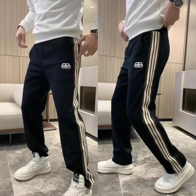Title 2, Fashion Personality Mens Straight Casual Pants
