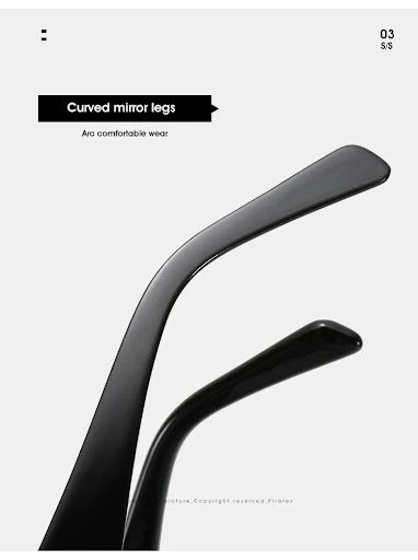 Title 19, Square Large Frame Sunglasses Fashion Trend Sun...