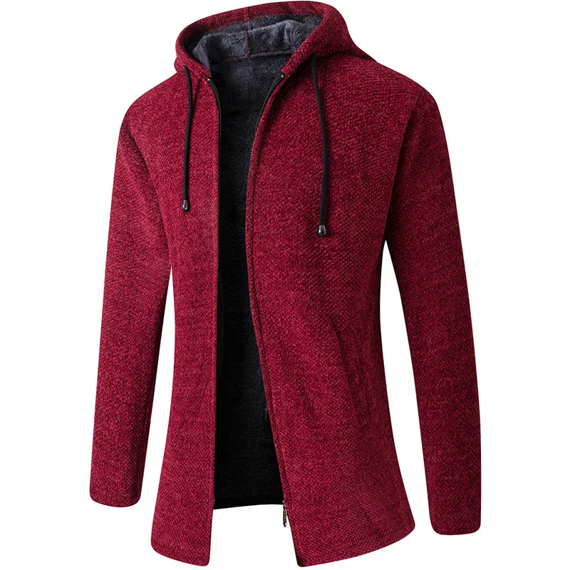 Jaqueta casual com capuz e comprimento médio, corta-vento, perfeita para o dia a dia, design moderno e proteção contra vento e chuva leve. — foto 4