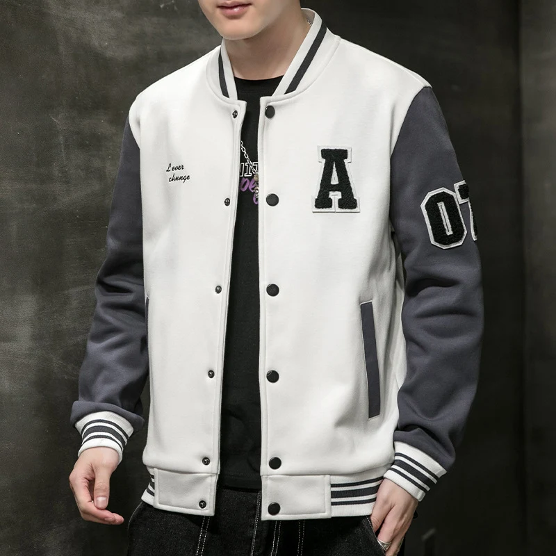 Men's Baggy Casual Jacket Top, a comfortable and stylish outerwear choice. Perfect for everyday wear, offering a relaxed — photo 5