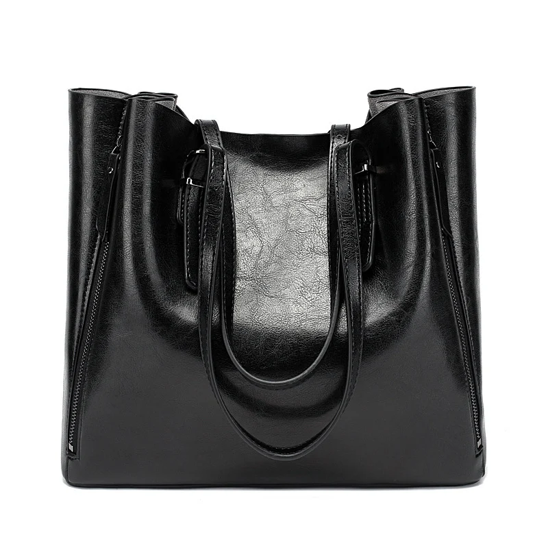 Borsa tote donna di moda Amazon, stile europeo e americano, borsa a secchiello cross-border, perfetta per shopping e tempo libero, comoda e alla moda. — foto 4