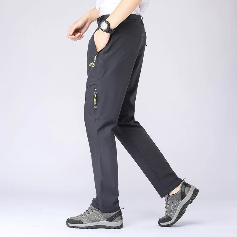 Tactical Outdoor Quick-Dry Men's Thin Breathable Loose Elastic Plus Size Pants, perfect for outdoor adventures and activ — photo 14