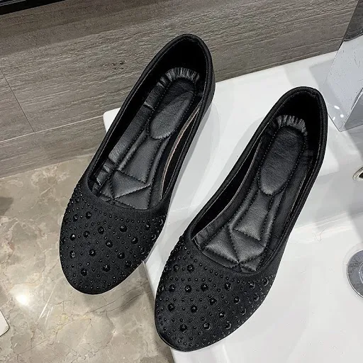 Title 8, Womens Round Head Shoes with Hot Drill, provid...