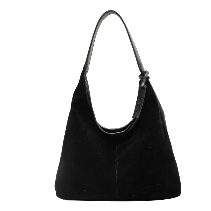 Bolsa de ombro retrô versátil para o dia a dia, trabalho e lazer. Combina com tudo, design elegante e funcional. — foto 2