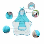 Transparent Brim Waterproof PU Dog Raincoat Keeps Your Pup Dry & Visible in the Rain Comfortable & Safe for Walks. — photo 5