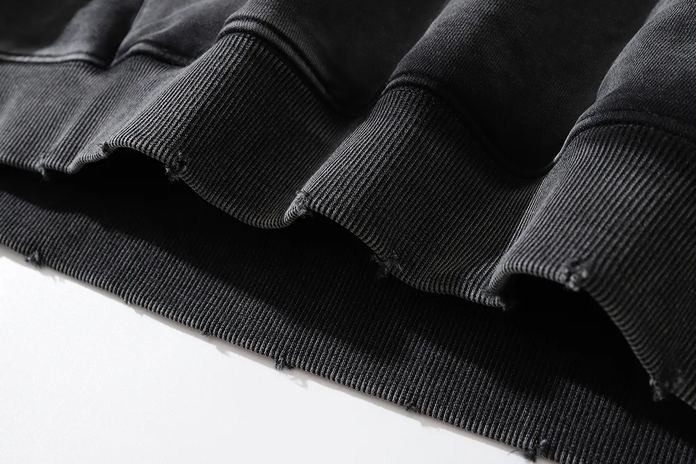 Moletom com capuz rosa lavado masculino. Conforto e estilo para o dia a dia. Tecido macio, caimento solto, perfeito para diversas ocasiões. — foto 9