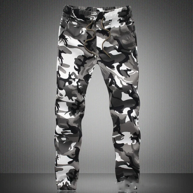 Title 5, Mens Camouflage Trousers Couples Tie-Dye Casua...