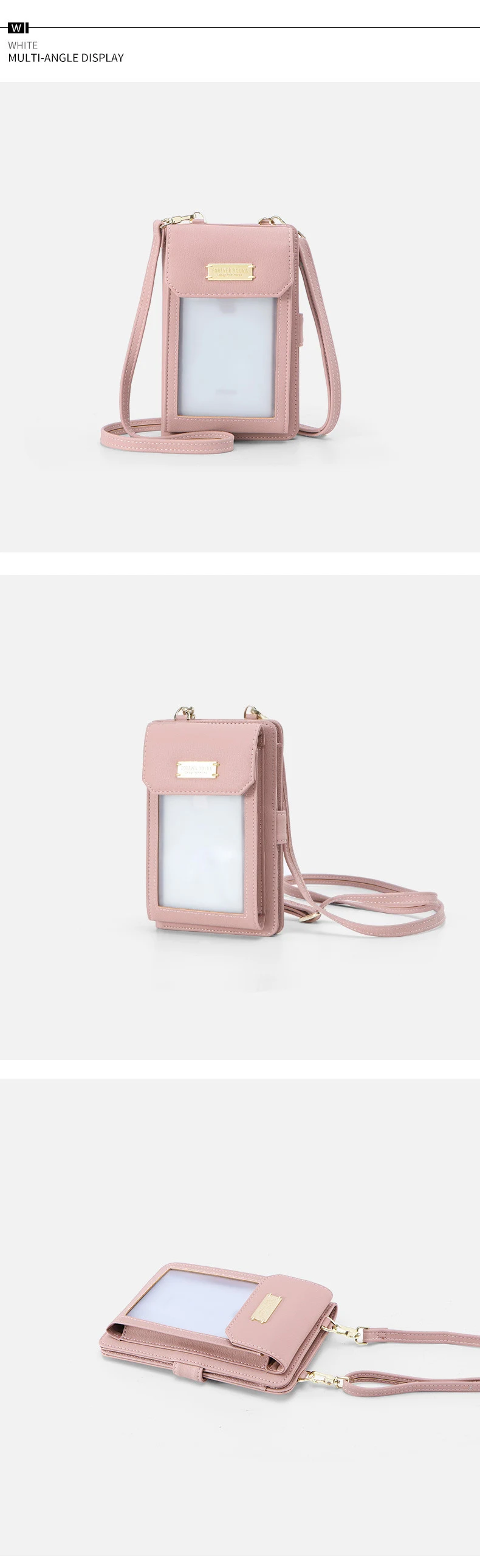 Title 7, Womens neck mobile phone bag wallet. A stylish...
