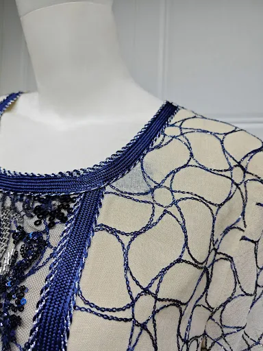 Title 6, Womens Fashion Mesh Embroidery Dress