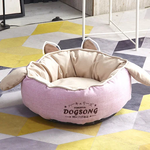 Title 5, Removable Washable Cat Nest Dog Bed Pet Cave La...