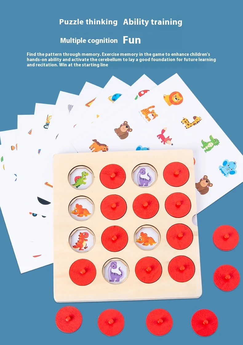 Title 9, Juego de mesa interactivo para niños Memoria y ...