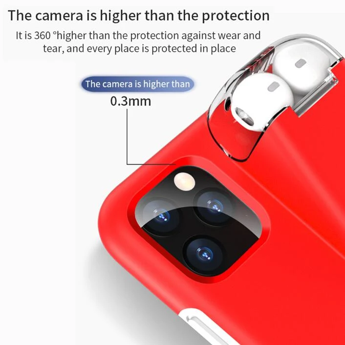 Title 4, Capa borda preta para AirPods Apple compatível ...
