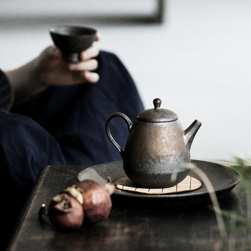 Title 6, High Mountain Stream Kettle Ceramic Single Pot ...