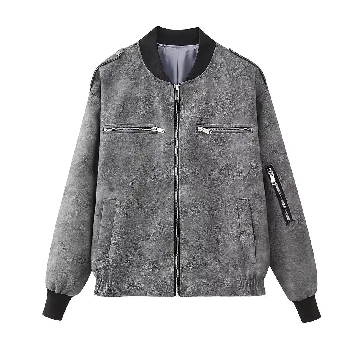 Women's Fashion Casual Jacket Coat Lightweight & Comfortable Everyday Wear Stylish Design Versatile & Perfect for Any Oc — photo 4