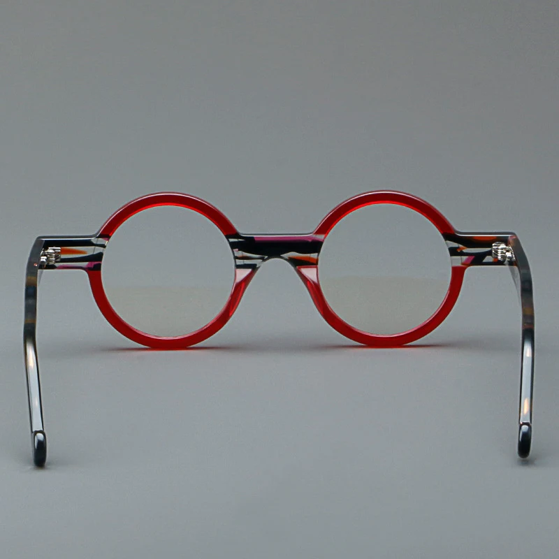 Title 8, Retro Acetate Frames Glasses Frame for Clear Vi...