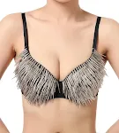 Gram bra silver pin