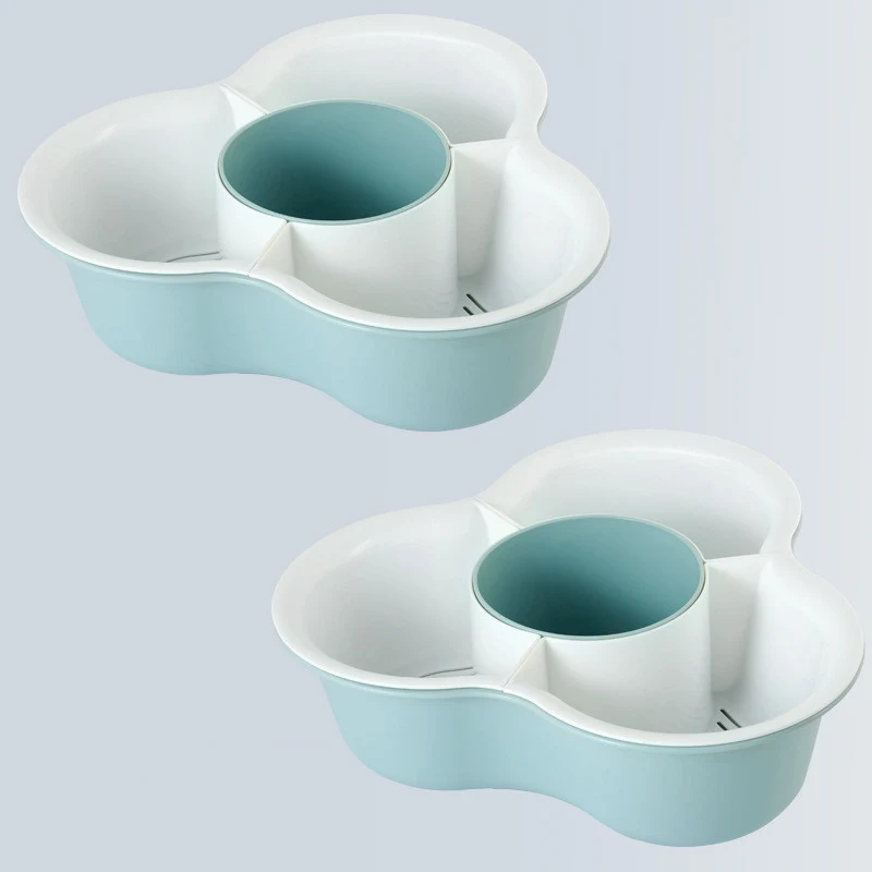 Title 7, Double Layer Vegetable Basket Basin Hot Pot Dra...