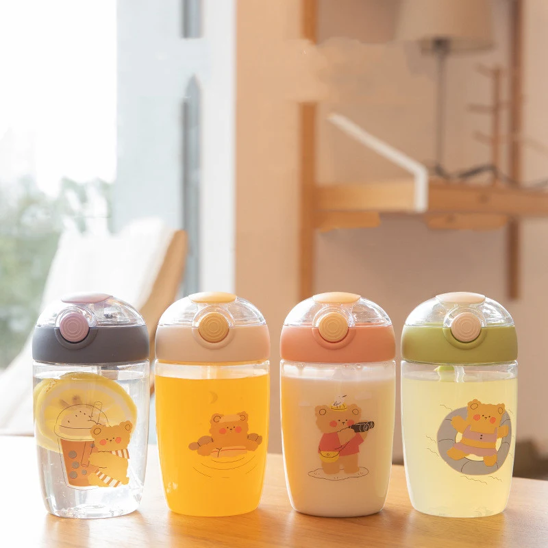 Children's Sippy Cup Chunky Bear Portable and Handy Perfect for liquids easy to grip and take anywhere providing spill-p — photo 6