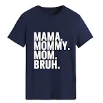 Dark Blue White Font