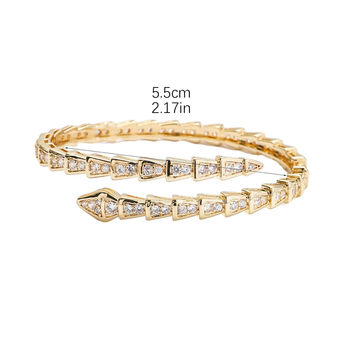 Pulseira Zircônia Micro-cravejada para Casal Design de Unha Simples de Alta Qualidade Joia de Mão Elegante e Sofisticada — foto 13