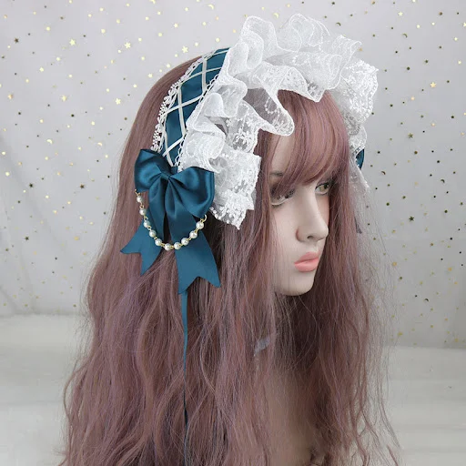 Title 12, Tiara Lolita Original para Cabelo, Perfeita par...