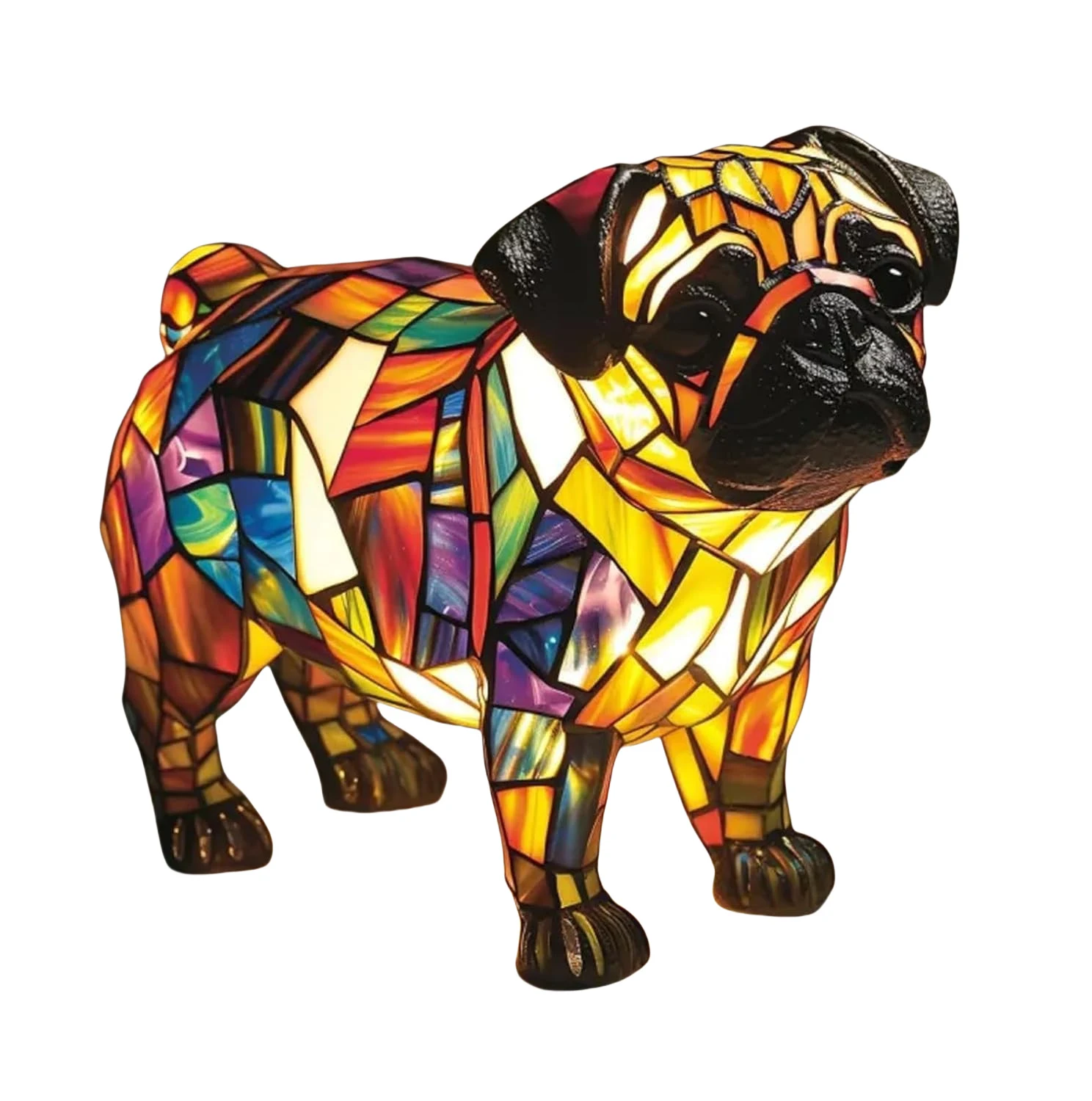 Title 1, LED Small Night Lamp Art Animal Statue Creative...