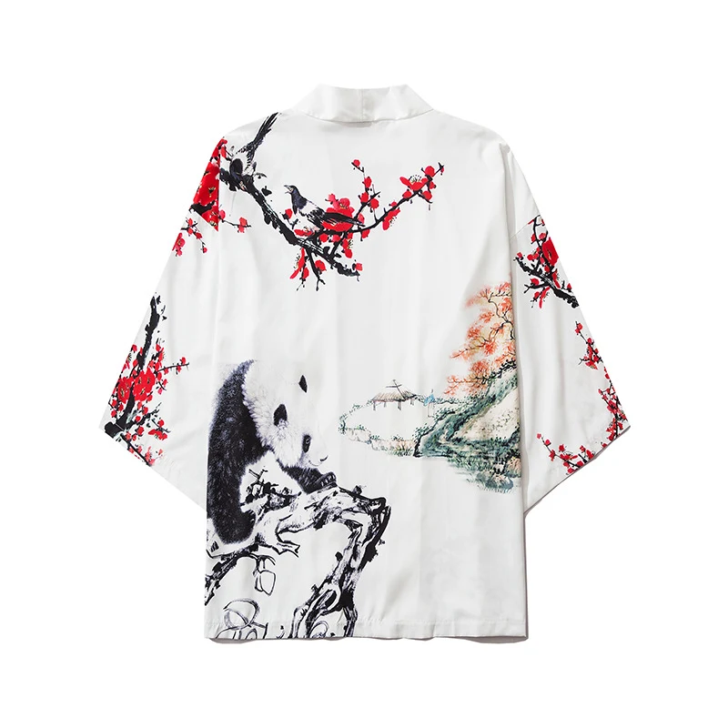 Title 2, Ukiyo-e Cartoon Cat Robe Loose Hanfu Cardigan f...