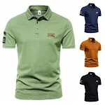Men's Outdoor Military Style Air Force Short Sleeve Lapel Shirt. Durable and functional for outdoor adventures, combinin — photo 9