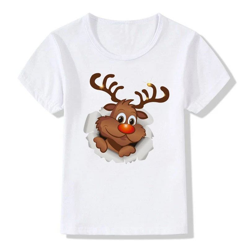 Schattig Kerst T-shirt Vier Kerst met stijl en comfort! Perfect voor familiebijeenkomsten en leuke cadeaus. — foto 12