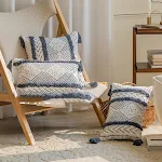 Almofada para sofá estilo nórdico, conforto superior. Decore sua sala com elegância e desfrute de momentos relaxantes. — foto 10