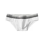 Light pink men's underwear, low waist, sexy fashion trend. Made of thin cotton for ultimate comfort and a modern look. S — photo 1