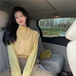 Yellow Knit Vest