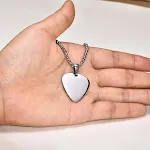 Steel Pendant Without Necklace